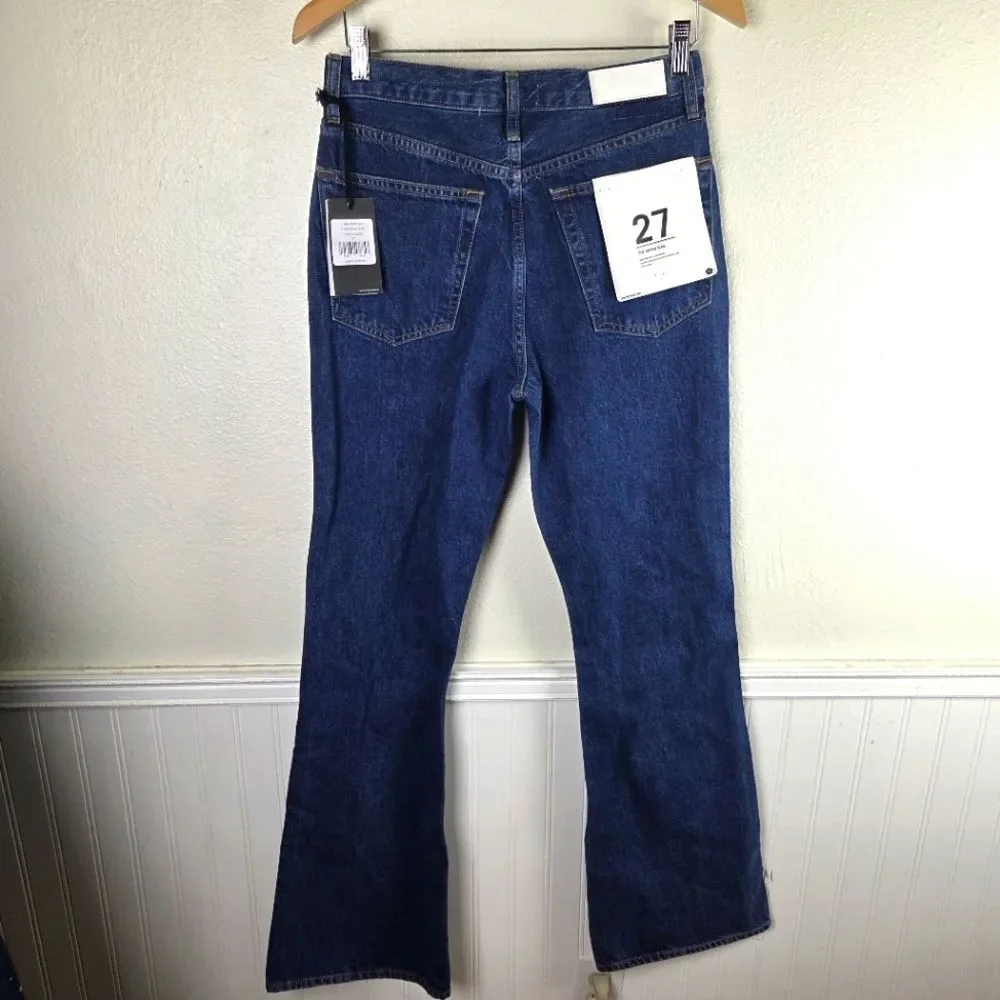 Women's Re/Done NWT The Riding Jean  Classic Bootcut Blue Denim Jeans Size 27